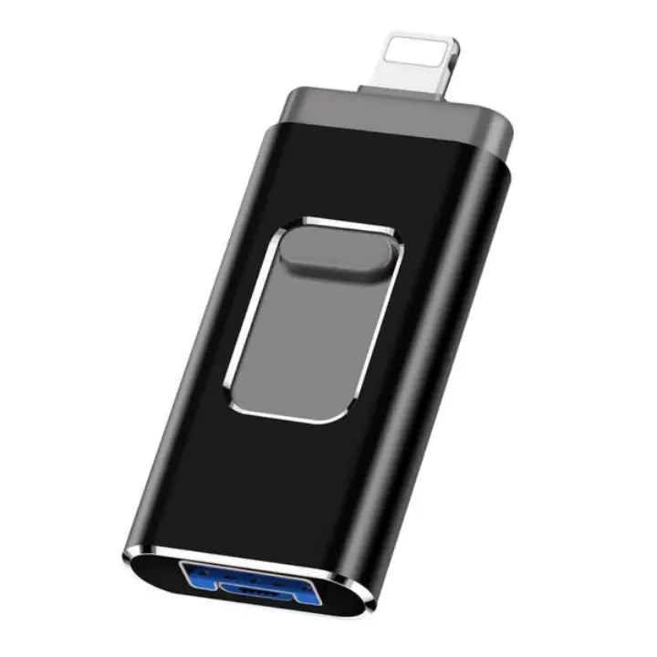 Pen Drive 4 em 1 para Celular BStocker - IOS, Android, USB e Tipo C