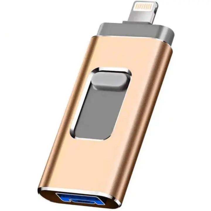 Pen Drive 4 em 1 para Celular BStocker - IOS, Android, USB e Tipo C