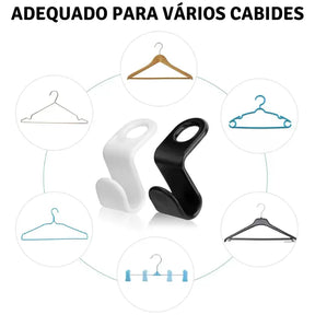 Ganchos Conectores de Cabide para Guarda-Roupa BStocker Loja bigstock