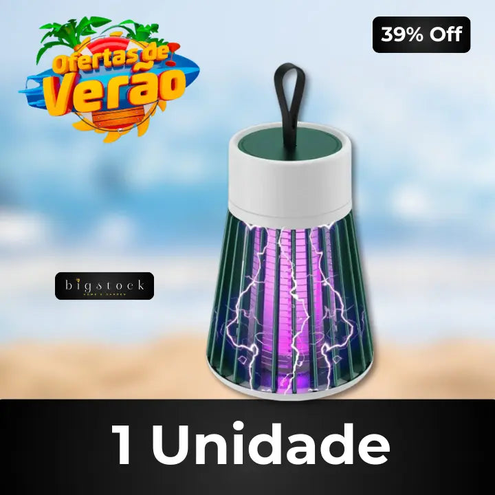 Lâmpada Mata-Mosquito Com Íons de Atração lampada ultravioleta Luminária Mata-Mosquito BStocker Loja Bigstock