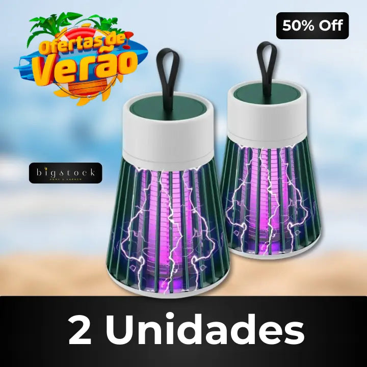 Lâmpada Mata-Mosquito Com Íons de Atração lampada ultravioleta Luminária Mata-Mosquito BStocker Loja Bigstock