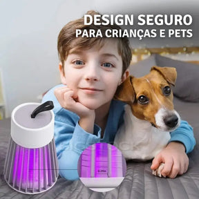 Lâmpada Mata-Mosquito Com Íons de Atração lampada ultravioleta Luminária Mata-Mosquito BStocker Loja Bigstock