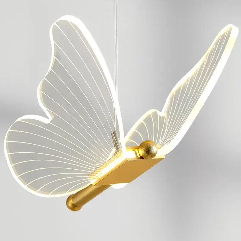 Luminária Pendente LED Borboleta Nordic - Butterfly Glow - Bigstock