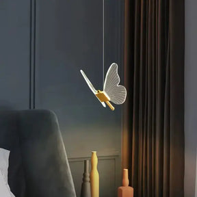 Luminária Pendente LED Borboleta Nordic - Butterfly Glow - Bigstock