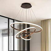 Luminária Pendente LED Circular Moderno com Controle Remoto Orbit Bigstock