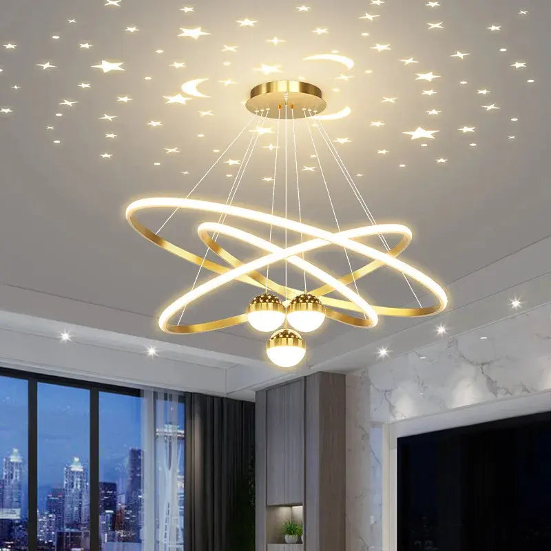 Luminária-Pendente-Lustre-LED-Regulável-com-Controle-Remoto-Celestia-Bigstock-3