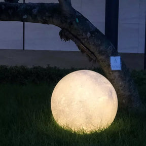 Luminária Solar Lua Cheia Decoração para Jardim Loja Bigstock