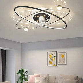 Luminária-e-Ventilador-de-Teto-Moderno-com-Luz Estrelada-SkyGlow-Bigstock-3