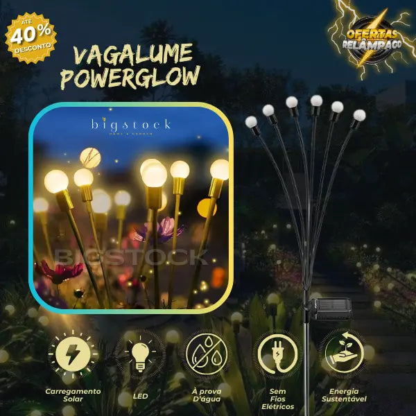 Leds Vagalume PowerGlow lâmpada de led para jardim luzes de led para jardim luz solar para jardim luz led solar jardim luz de led para jardim luminária solar para jardim luminaria led solar jardim leds vagalume Leds para jardim led solar led para jardim solar led para jardim lampada solar para jardim lampada led solar jardim espeto led para jardim escassez enfeites de jardim solar enfeites de jardim e grama enfeites de jardim Loja BigStock