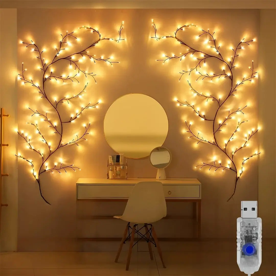 Luz de LED Decorativa Galho de Árvore Loja Bigstock