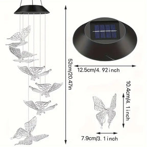 Sinos de Vento Borboletas Decorativas Movidas a Energia Solar À Prova d'Água Loja Bigstock